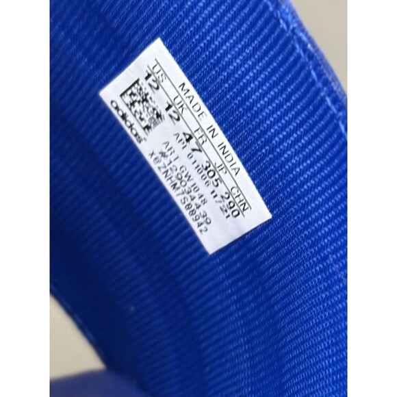 Adidas Adilette Comfort Slides Slip-ons Men Size 13 Style GV9713 Blue White New main image 10